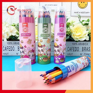 [Giá Tốt] Bút chì màu chuyên nghiệp dạng cốc có kèm gọt bút chì các loại - 12/18/24