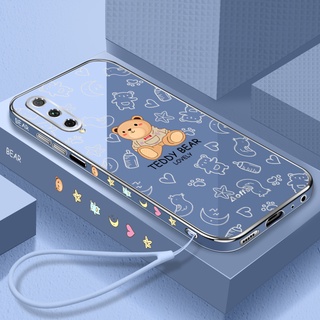 Ốp Điện Thoại Dẻo Hình Gấu Teddy Cho Tecno Spark 7pro Tecno SPARK6 GO Tecno SPARK6 Air Spark 5 Air Spark GO 2022 spark7 spark7pro Pva2 camon 18 camon 16