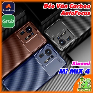 [Ảnh Thật] Ốp Lưng Xiaomi Mi MIX 4 AutoFocus Vân 3D Carbon Chống Sốc