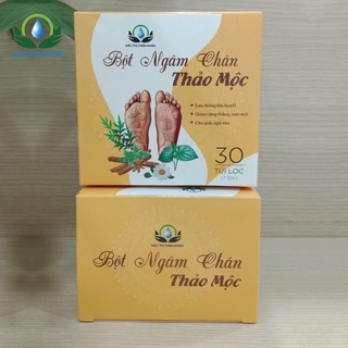 Bột Ngâm Chân Thảo Mộc SIÊU THỊ THIÊN NHIÊN Giúp Lưu Thông Khí Huyết, Giảm Căng Thẳng Mệt Mỏi Hộp 30 Túi Lọc