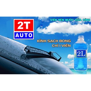 01 Viên sủi nén hòa nước rửa kính ô tô xe hơi nhỏ gọn và tiện lợi:   SKU:253-2