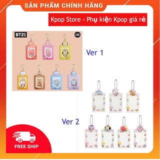 chính hãng - BT21 Card Holder, Bao đựng thẻ BT21