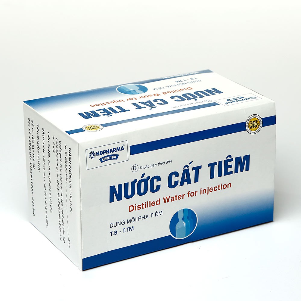 Nước Cất Tiêm 2ml