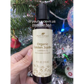 Dầu Jojoba ép lạnh hữu cơ Plant Thẻapy 118ml