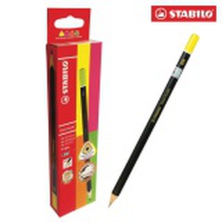 Hộp 12 cây bút chì gỗ thân tam giác STABILO Exam Grade (PC288T-AT/12-2B)
