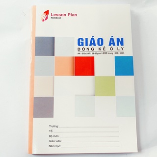 Sổ Giáo án A4 kẻ ôly 200tr Hải Tiến