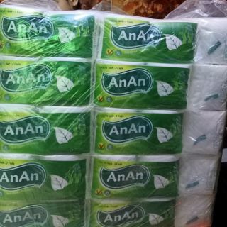 ( CHÍNH HÃNG) Giấy cuộn An An 1 lốc/10 cuộn. Mua 10 lốc tặng 1món quà