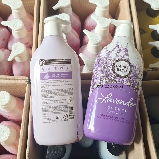 Sữa Tắm Cao Cấp Happy Bath  LAVENDER Hàn Quốc 900ml HSD 2023 Date Mới cập Nhật Liên tục