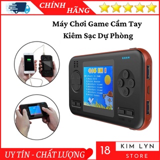 Máy Chơi Game Cầm Tay 416 Trò - Máy Chơi Game Kiêm Sạc Dự Phòng 8000 mAh - Bảo Hành 12 Tháng