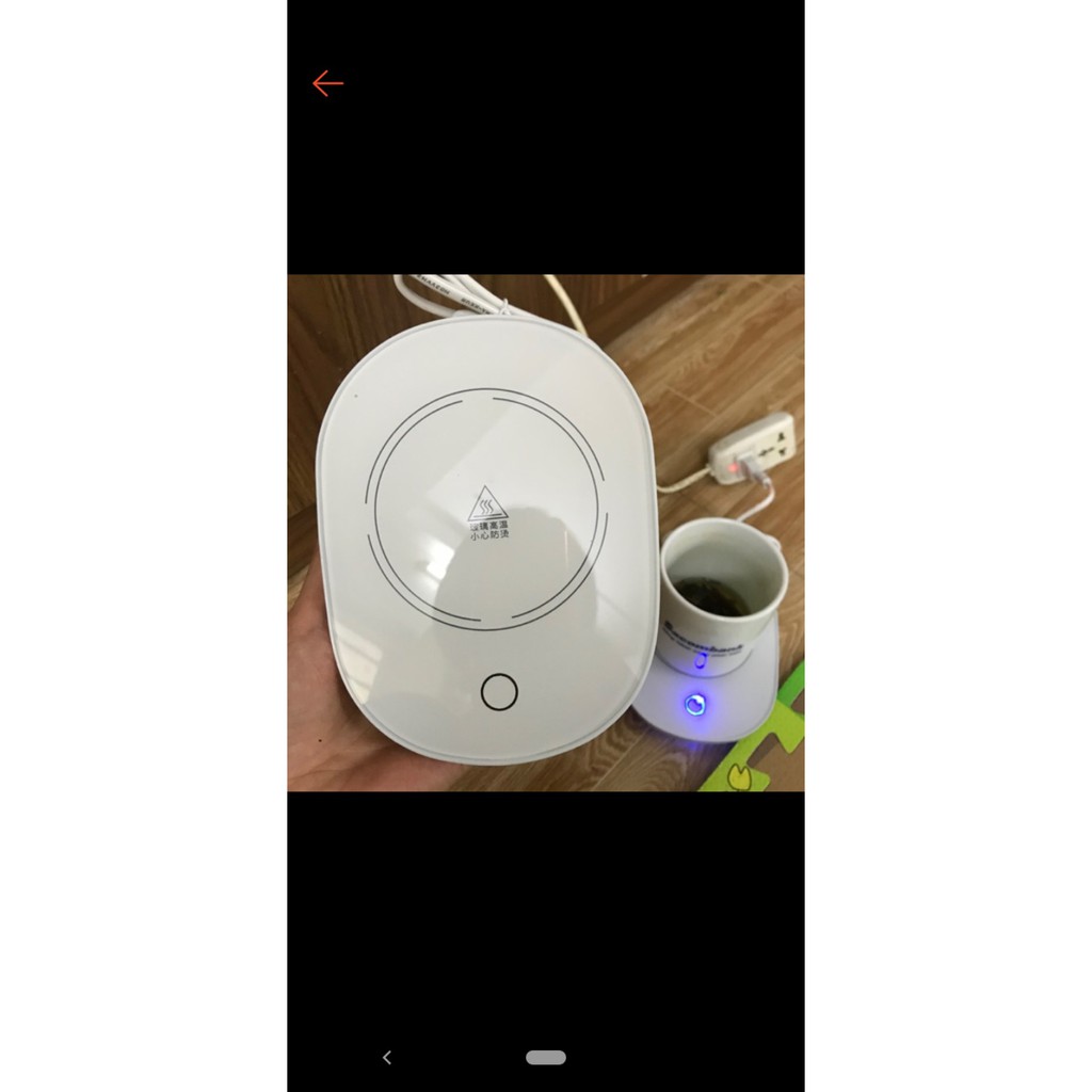 Đế hâm nóng cốc nước
