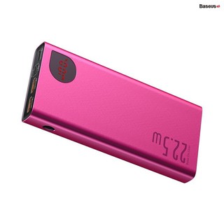 Pin dự phòng sạc nhanh Baseus Adaman Metal Digital Display Quick Charge 22.5W 20000mAh