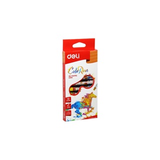 Bút sáp màu 12 màu Deli C202