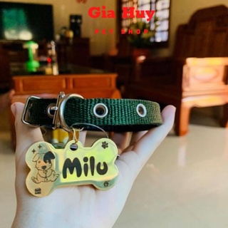 Vòng Cổ Chó Mèo, Vòng Cổ Cho Chó Lớn Chưa Bao Gồm Thẻ Tên giahuypetshop