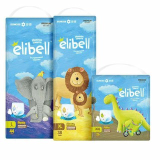 (hàng có sẵn)Bỉm quần Elibell Nga cho bé đủ size L44/XL38/XXL26