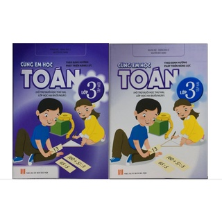Sách - Combo Cùng em học Toán lớp 3 (Tập 1+Tập 2)