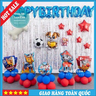 Trang Trí Sinh Nhật Cho Bé Tuổi Cún, Bóng Bay Sinh Nhật Cún, Tiệc Sinh Nhật, Happy Birthday HOT