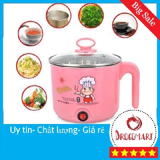 Nồi Lẩu Mini, Ca Nấu Mỳ Đa Năng, Nhỏ Gọn, Tiện Lợi, Siêu Tiết Kiệm Điện
