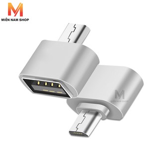 Đầu chuyển USB 2.0 sang Micro USB (Trắng)