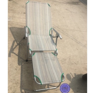 Ghế xếp lợp lưới lưới thổ cẩm nằm mát lưng khung sơn tĩnh điện cao cấp