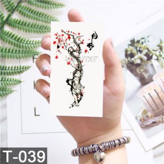 Hình xăm cao cấp t039. Xăm dán tatoo mini tạm thời, size <10x6cm