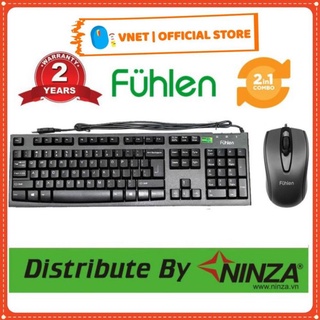 [Chính Hãngt] Phím chuột có dây fuhlen L102 + L411 Chính Hãng bảo hành 24 tháng