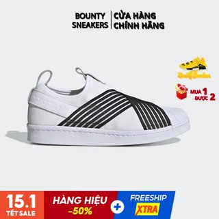 Adidas Giày Superstar Slip-On “Core Black” CG6013 – Hàng Chính Hãng - Bounty Sneakers