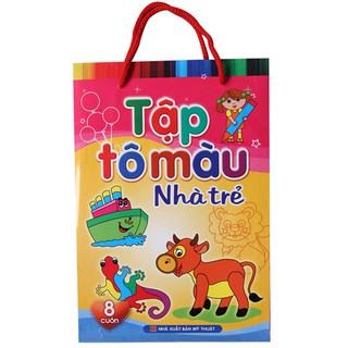 [ Sách ] Tập Tô Màu Nhà Trẻ - 8 Cuốn