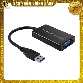 Cáp chuyển USB 3.0 to VGA hỗ trợ Full HD Onten OTN-5201 chính hãng - Hapustore