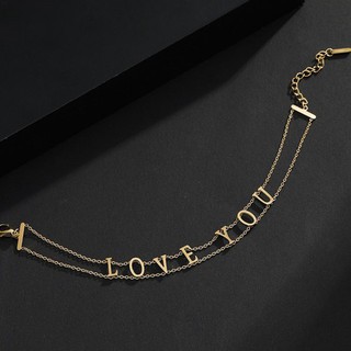 Lắc Tay Love You Titan Ko Đen TT 2883