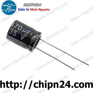 [10 CON] Tụ hóa 470uF 35V (10x13mm)