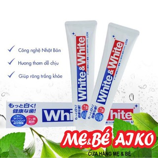 Kem Đánh Răng White &amp; White Nhật Lion 150g