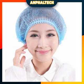 Mũ Chụp Tóc, Mũ Trùm Đầu Y Tế-Bịch 100 Cái