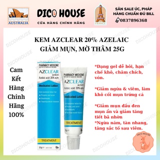 Kem AZCLEAR Action Lotion giảm mụn, mờ thâm 25gr