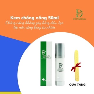 TRỢ GIÁ _ Kem chống nắng giành cho da nhạy cảm Dr Pluscell 50ml