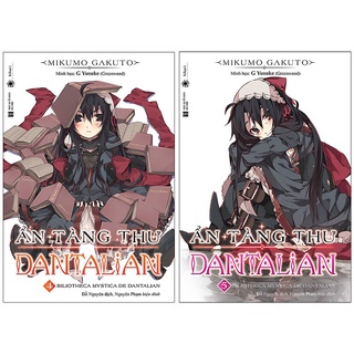 Sách - Combo Ẩn Tàng Thư Dantalian Tập 4 + 5 (Tặng Kèm Postcard ) - Thái Hà Books