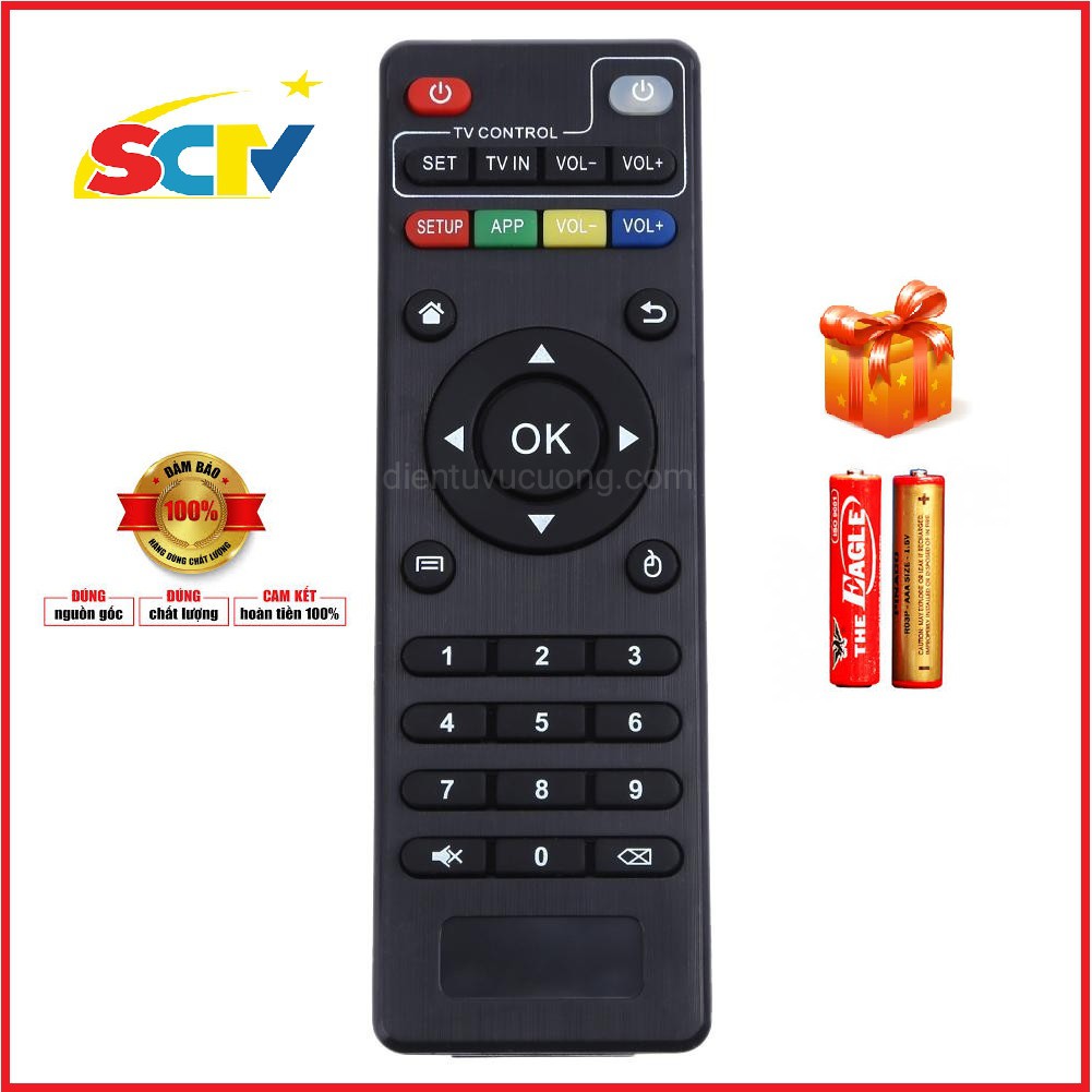 Điều Khiển Android TV Box SCTV