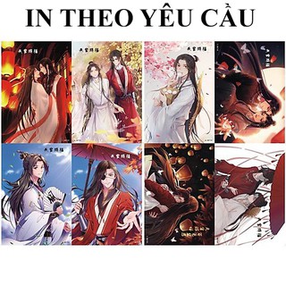 Poster A4 chibi in theo yêu cầu