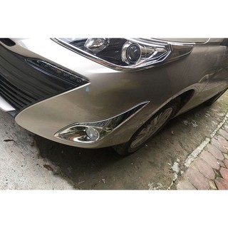 ⚡️Toyota Vios⚡️Viền đèn gầm trước vios 2019 2020 mạ crom