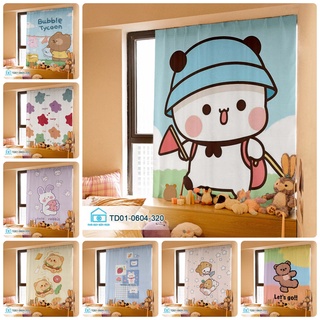 Rèm cửa dán tường chống nắng Tín Phát Decor, rèm cửa sổ hoạt hình động vật dễ thương