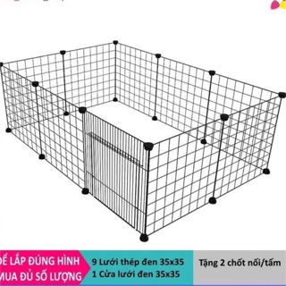 LỒNG CHUỒNG QUÂY CHÓ MÈO- PET IU - THÚ CƯNG ( mẫu A125)