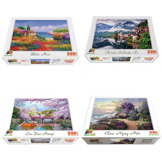 Bộ sưu tập tranh ghép 330 mảnh - Chủ đề Thế giới tươi đẹp