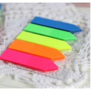 Giấy nhớ 5 màu nilon mũi tên hàng đẹp