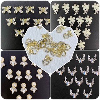Charm nail gắn móng cao cấp, phụ kiện trang trí móng đẹp thiết kế tinh xảo cho cả móng tay và chân