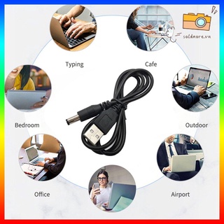 Dây Cáp Tăng Áp Usb Sang Dc 1.5a 5.5x2.1mm Cho Bộ Định Tuyến Wifi