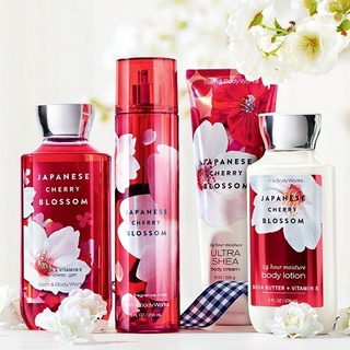 [𝗕𝗜𝗚𝗦𝗔𝗟𝗘]Mẫu Thử Xịt Thơm Toàn Thân Bath and Body Works Japanese Cherry Blossom 250ml