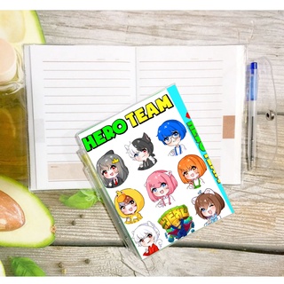 Sổ tay Hero Team (Tặng kèm cây bút viết) - Mẫu 02