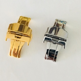 Khóa Bướm Thép Không Gỉ Dùng Cho Dây Da Nhiều SIZE 16mm, 18mm, 20mm, 22mm