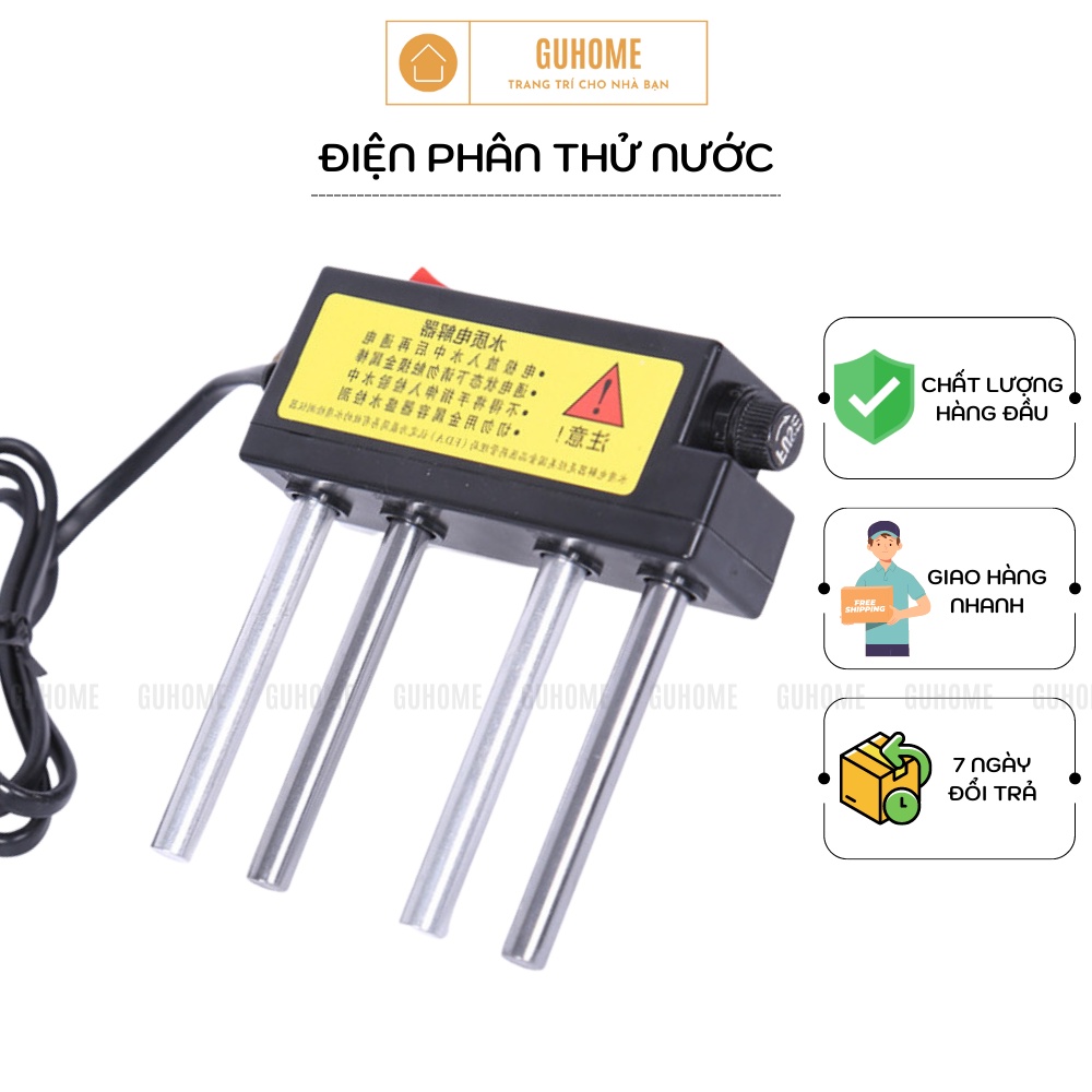 Điện phân thử nước