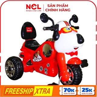 XE 3 BÁNH CHÚ CHÓ THÔNG MINH( NHỰA CHỢ LỚN)