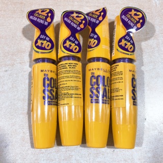 ✅Chính hãng Mascara Làm Dày Mi- ngăn rụng mi Maybelline New York Colossal ( date 03/2022)